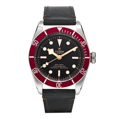 TUDOR Stainless Steel Calfskin 41mm Black Bay Automatic Watch Black 79230R 1 of 5