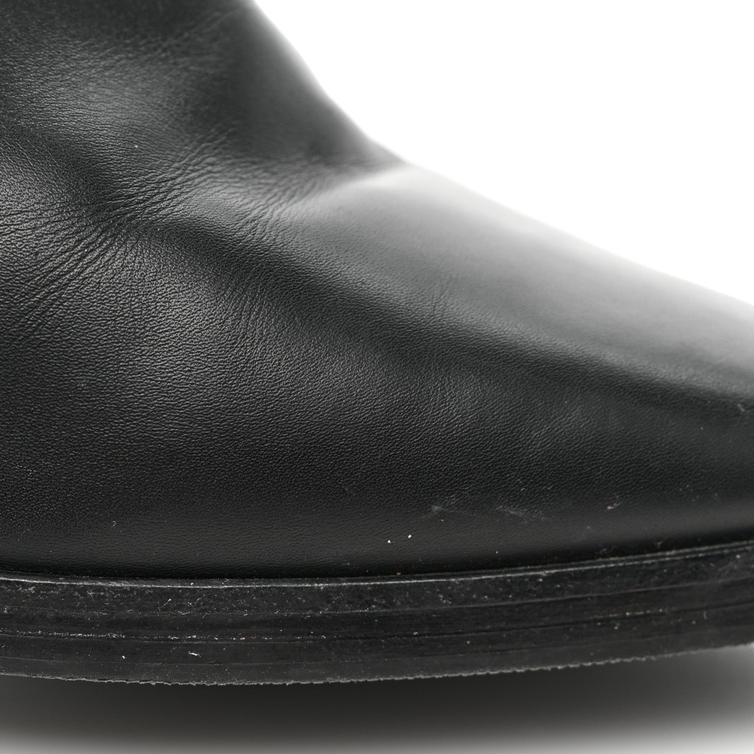 Gucci Calfskin Double G Knee High Boots 39 Black 13 of 15