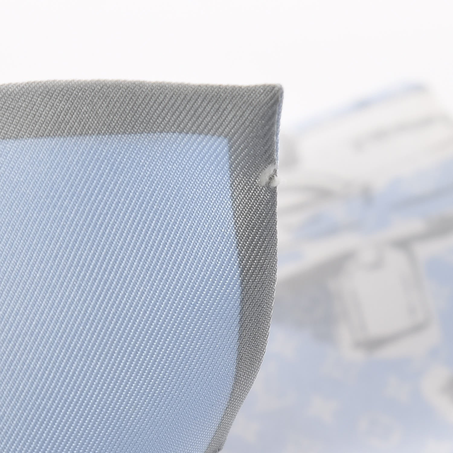Louis Vuitton Silk Monogram Trunks Bandeau Blue Ciel 4 of 4
