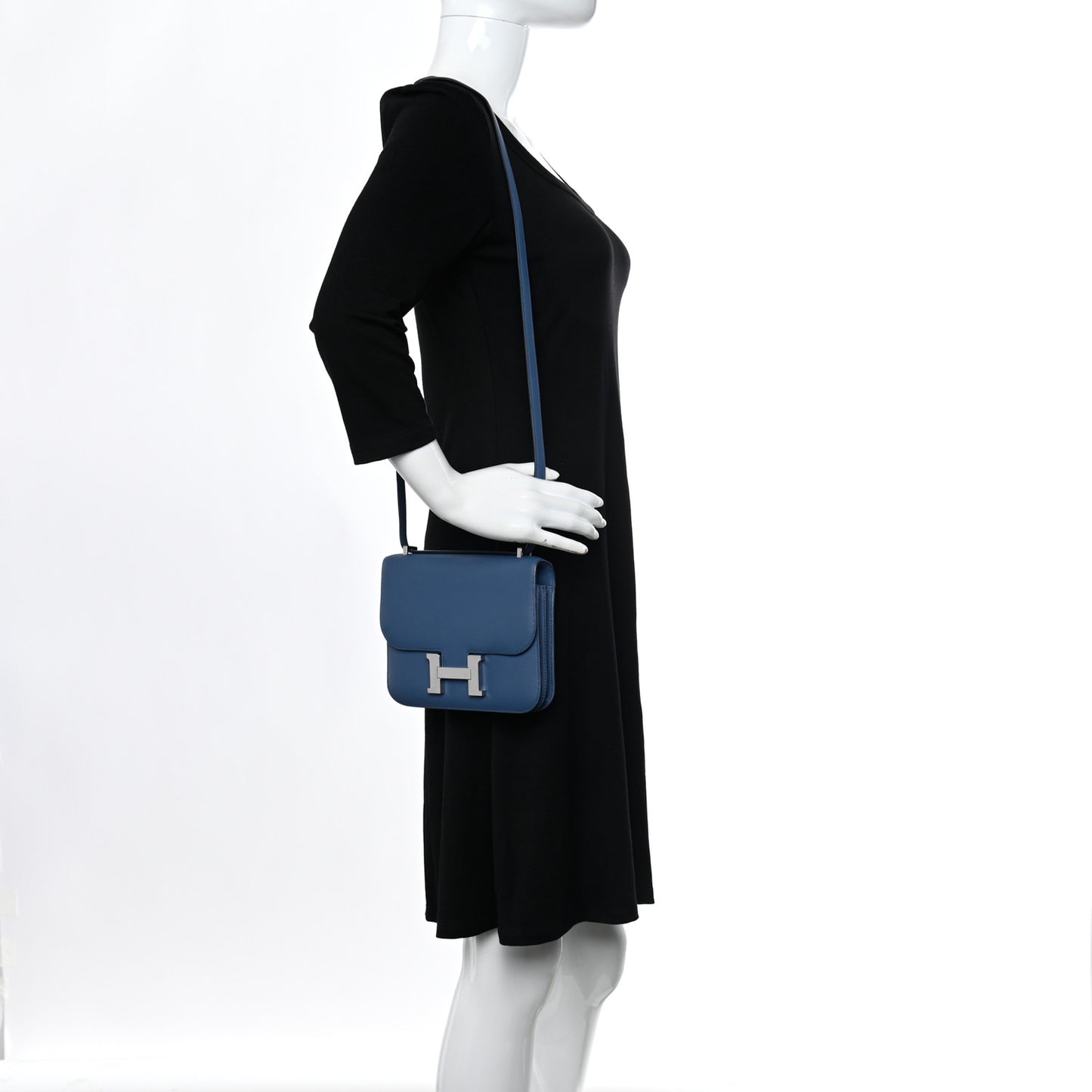 Tadelakt Constance 18 Bleu Agate