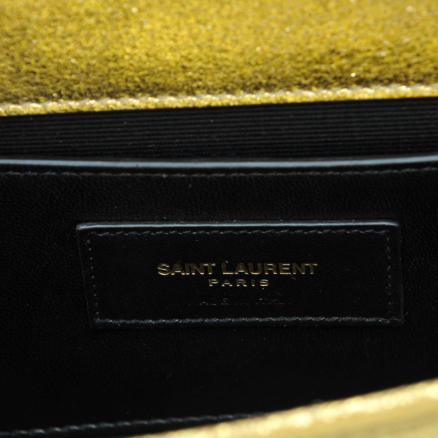 Calfskin Small Classic Monogram Kate Tassel Satchel Gold