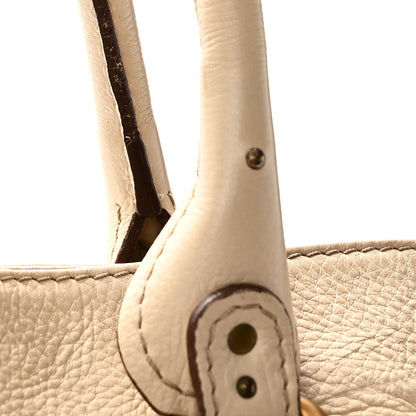 Chloe Grained Calfskin Paddington Shopping Tote Beige 11 of 11