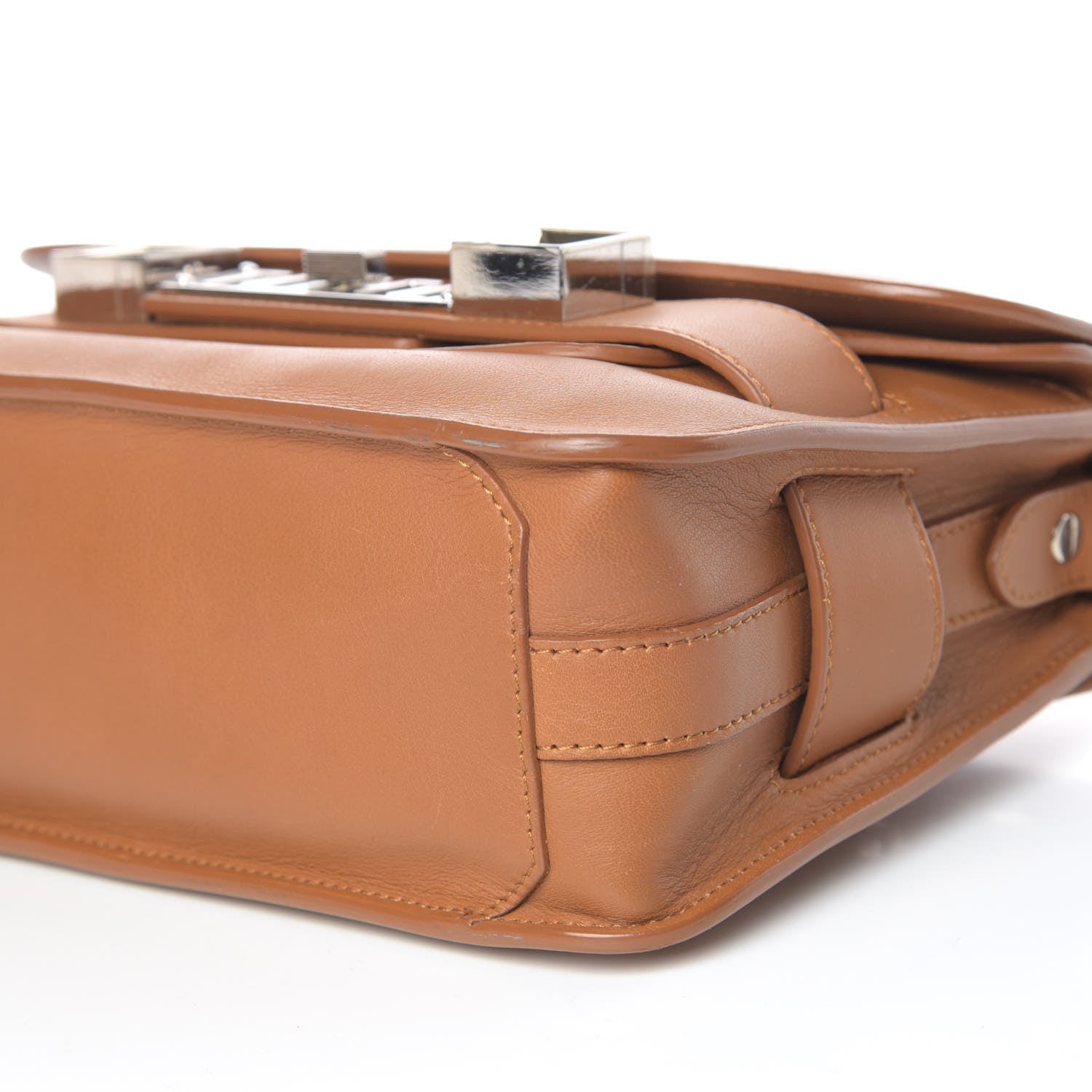 Proenza Schouler Smooth Calfskin Mini PS11 Classic Shoulder Bag Caramel 10 of 14