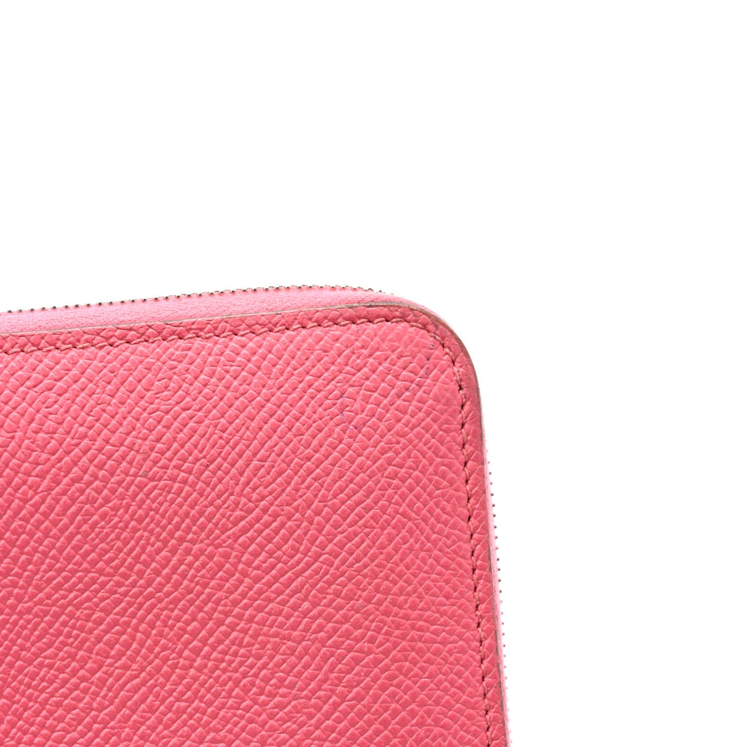 Hermes Epsom Silk'In Compact Wallet Rose Azalee 9 of 12