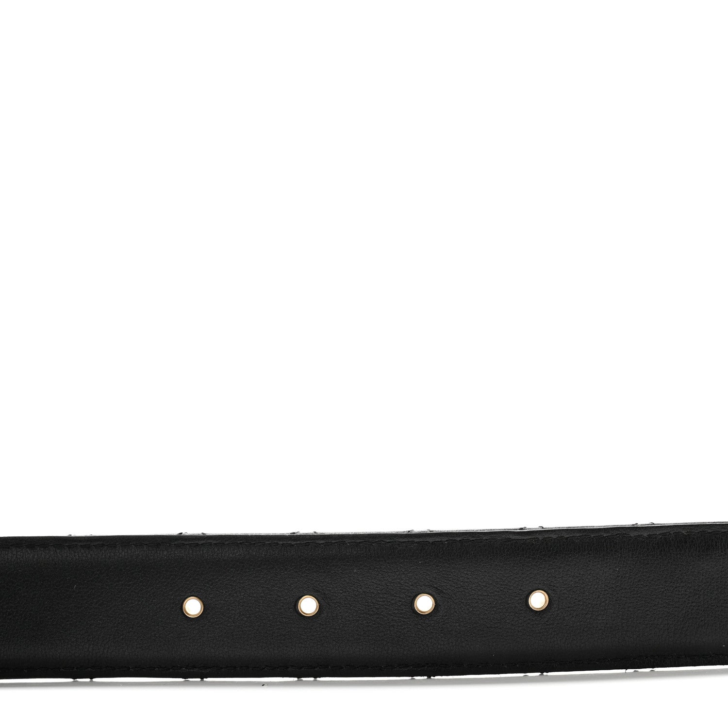 Chanel Calfskin Quilted CC Chain Belt 85 34 Black 4 of 10