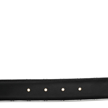 Chanel Calfskin Quilted CC Chain Belt 85 34 Black 4 of 10
