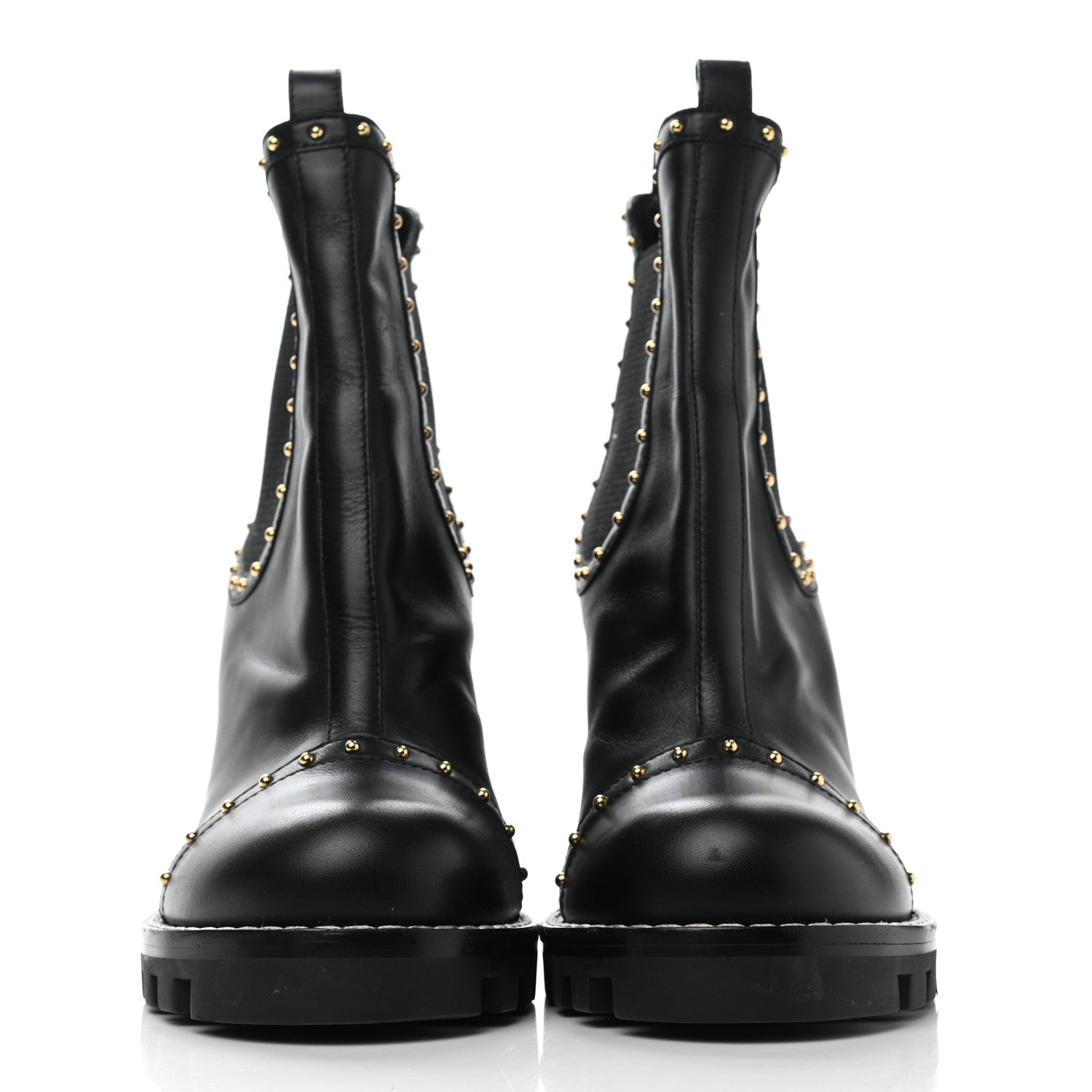 Louis Vuitton Calfskin Rockabilly Chelsea Ankle Boots 41 Black 2 of 8
