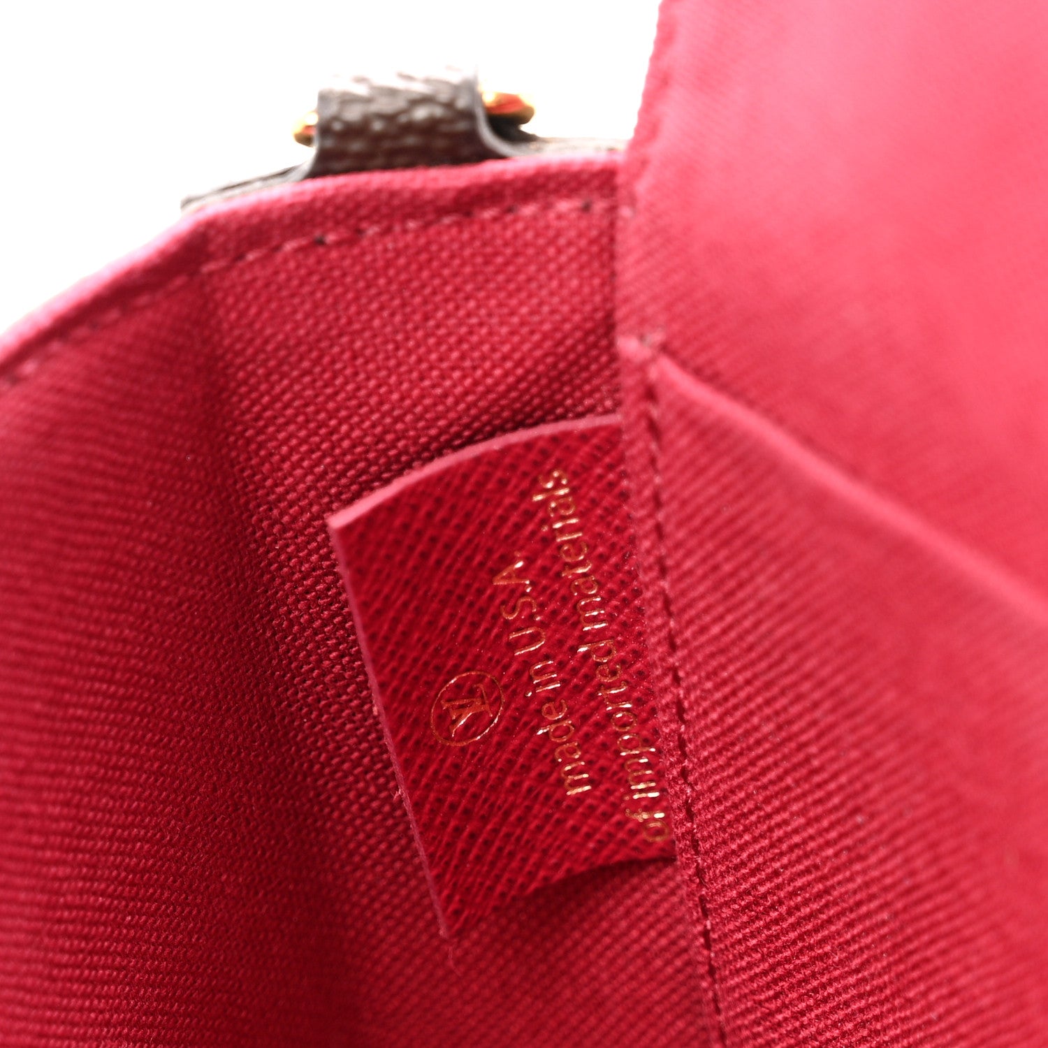 Louis Vuitton Monogram Pochette Felicie Chain Wallet Fuchsia 8 of 13