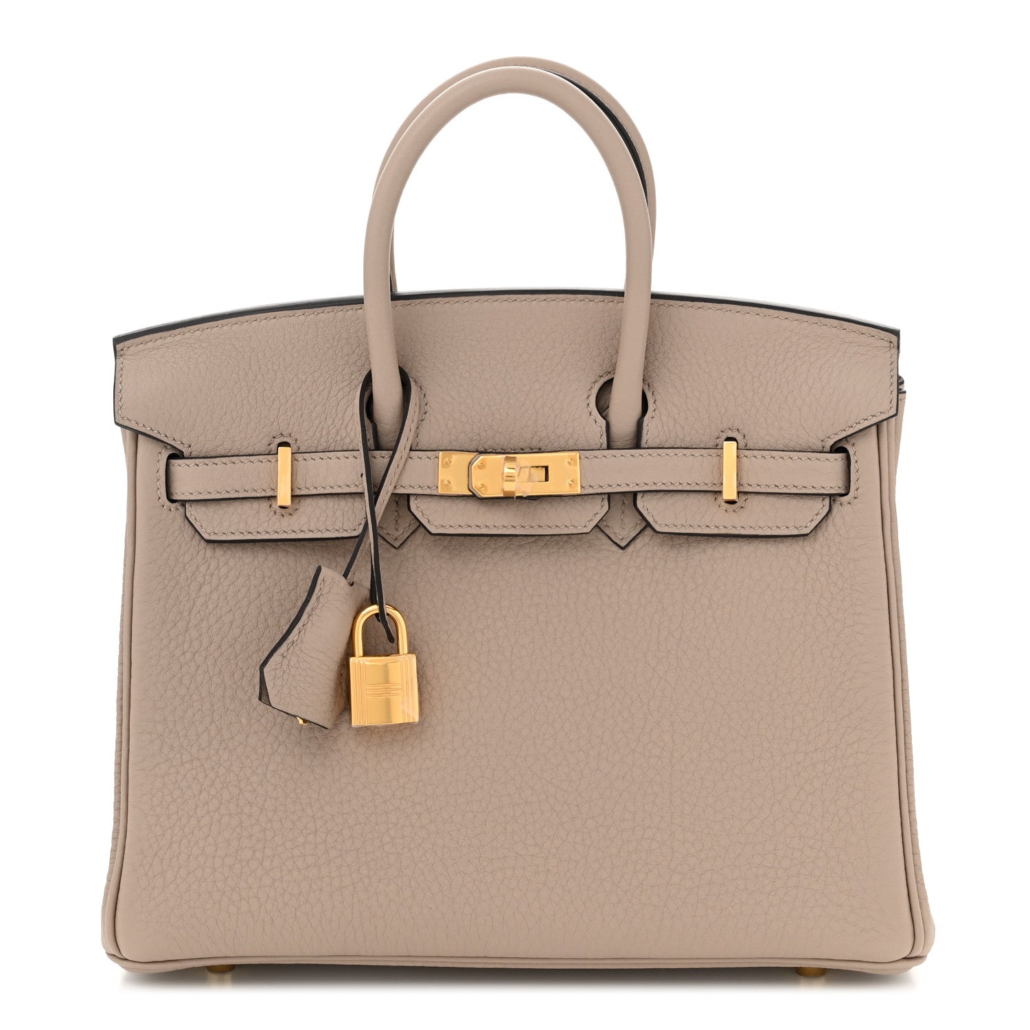 Hermes Togo Birkin 25 Gris Tourterelle 1 of 10