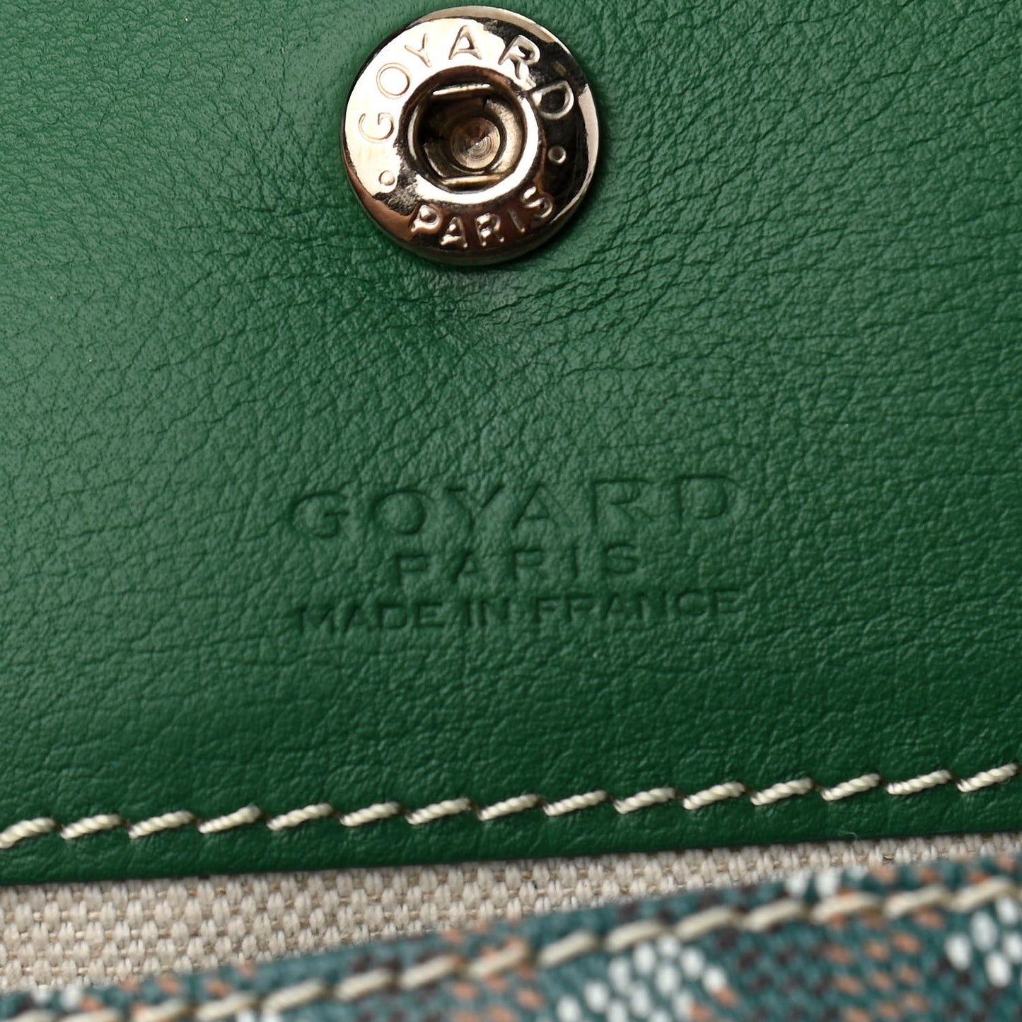 Goyardine Saint Louis GM Green