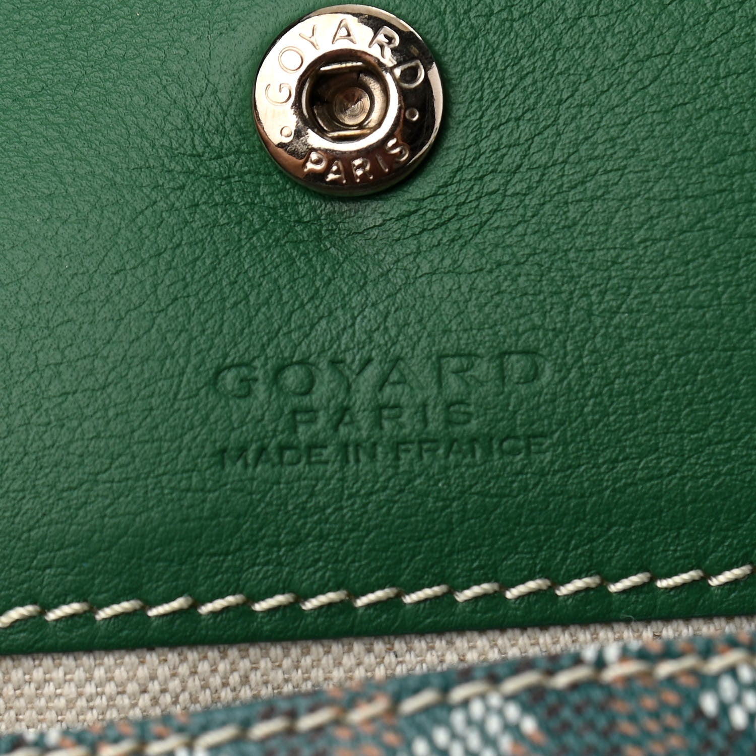 Goyard Goyardine Saint Louis GM Green 9 of 10