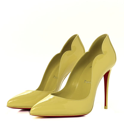 Christian Louboutin Patent Hot Chick 100 Pumps 36.5 Citrus 2 of 11