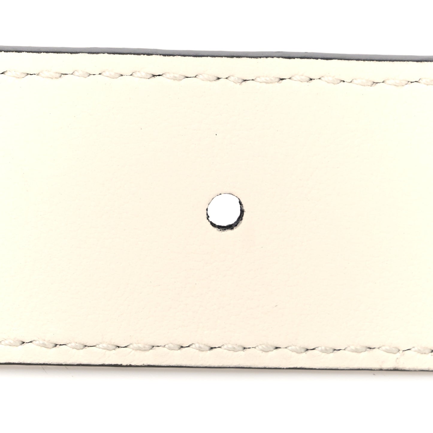 Guccissima Double G Reversible Belt 75 30 Black White