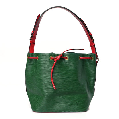Louis Vuitton Epi Bi-Color Petit Noe Borneo Castillan Red 1 of 8