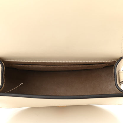 Chloe Calfskin Suede Small Nile Bracelet Bag Off White 5 of 10
