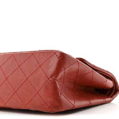 Chanel Aged Calfskin Quilted 2.55 Reissue 226 Flap Red 10 of 13