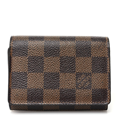 Louis Vuitton Damier Ebene Business Card Holder 1 of 11