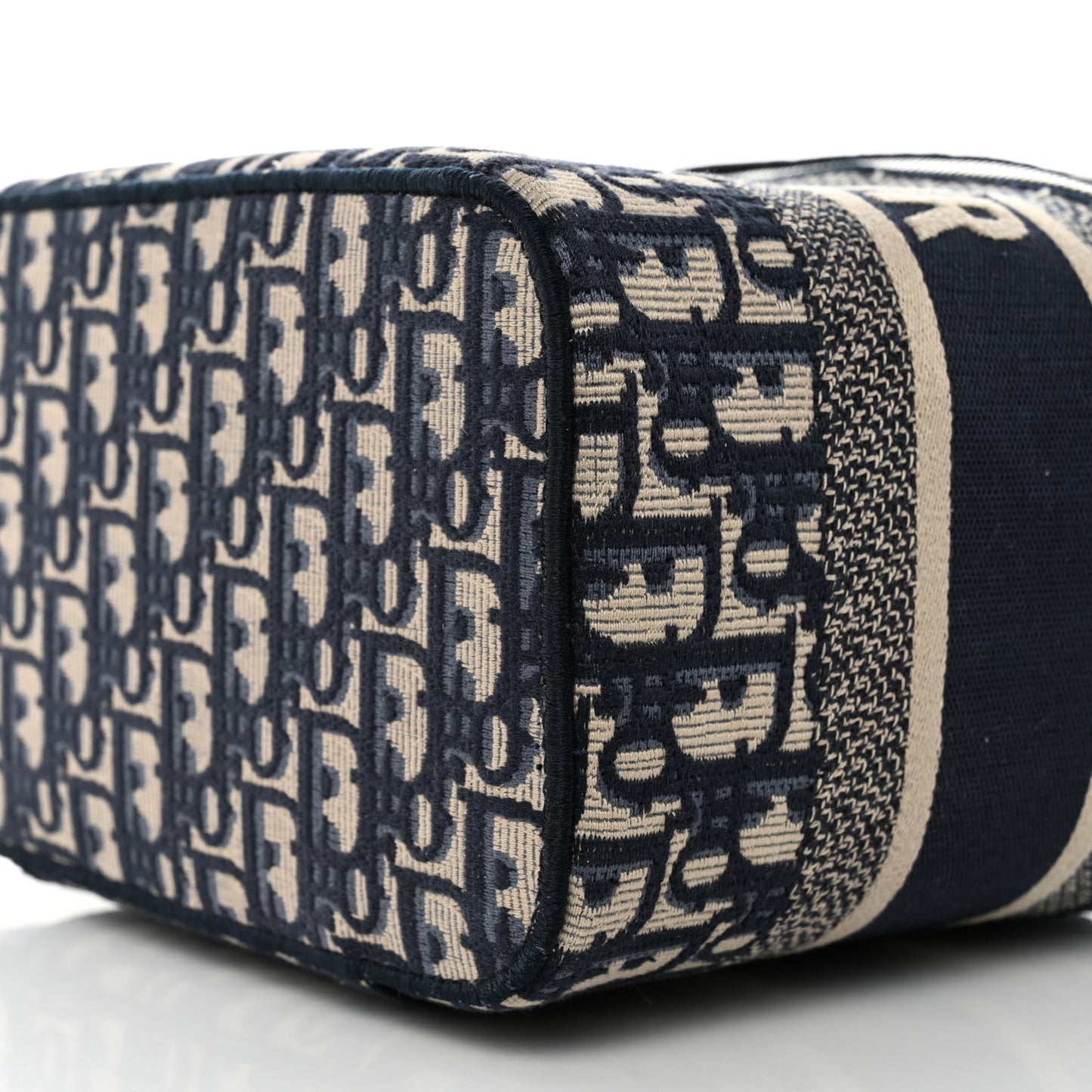 Oblique Diortravel Vanity Case Blue