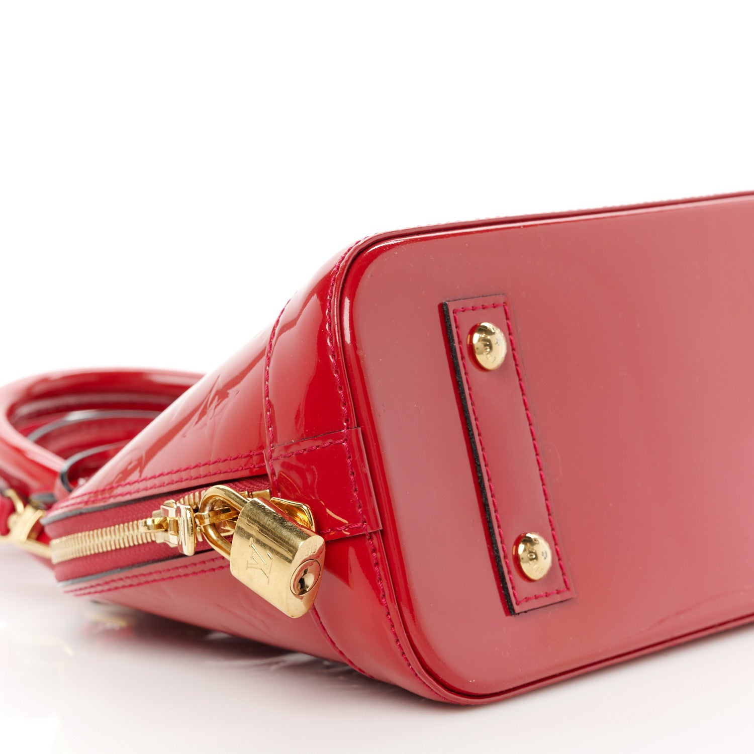 Louis Vuitton Vernis Alma BB Rose Indien 10 of 11
