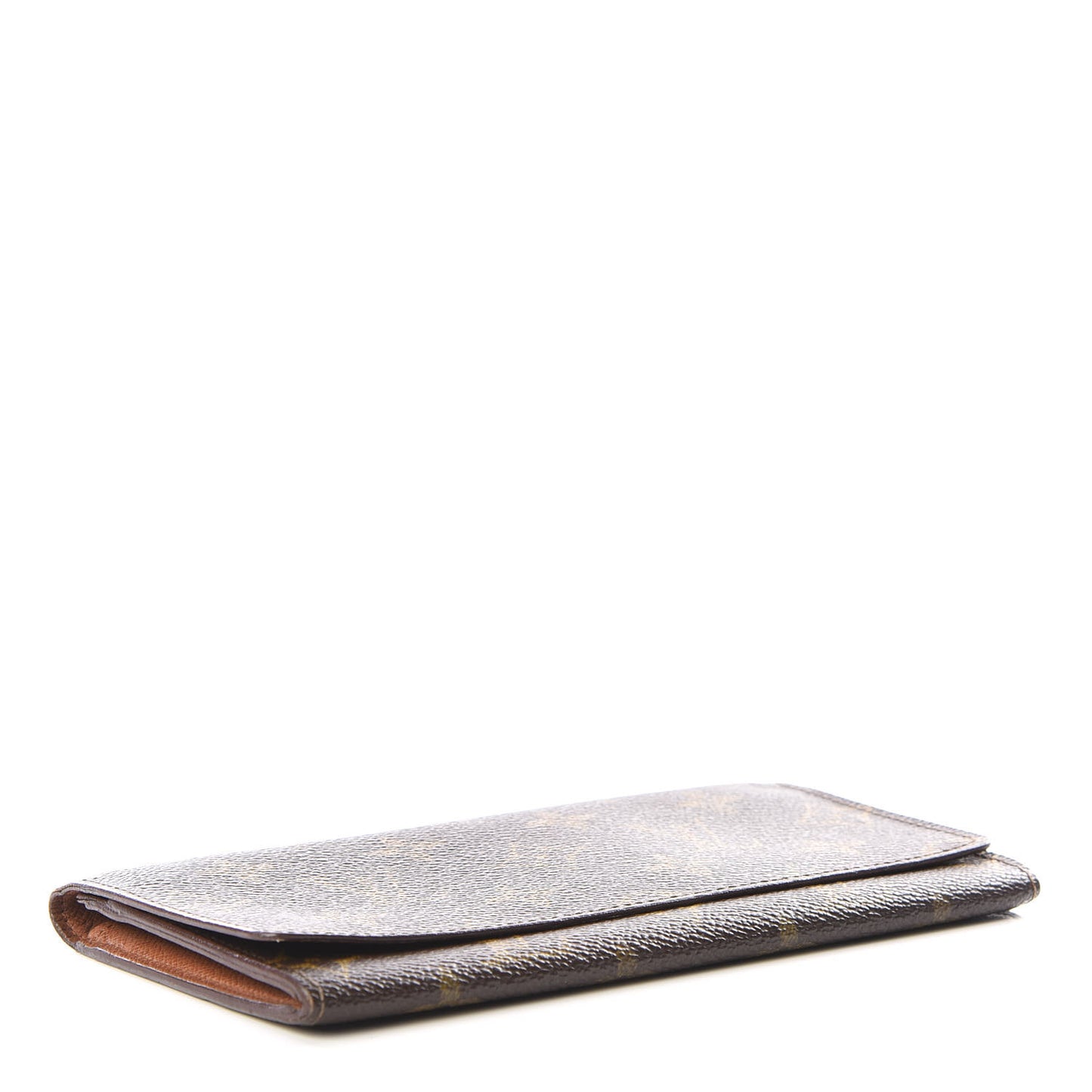 Monogram Checkbook Holder Wallet Cover