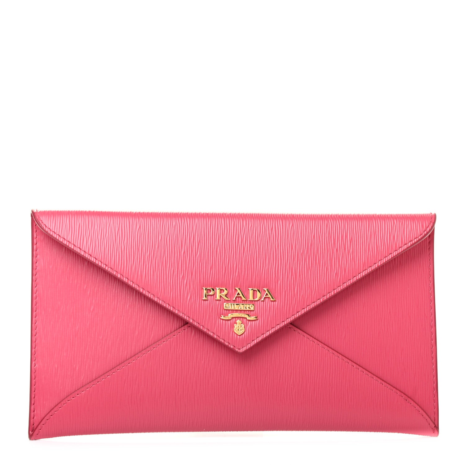 Prada Vitello Move Envelope Wallet Peonia 1 of 7