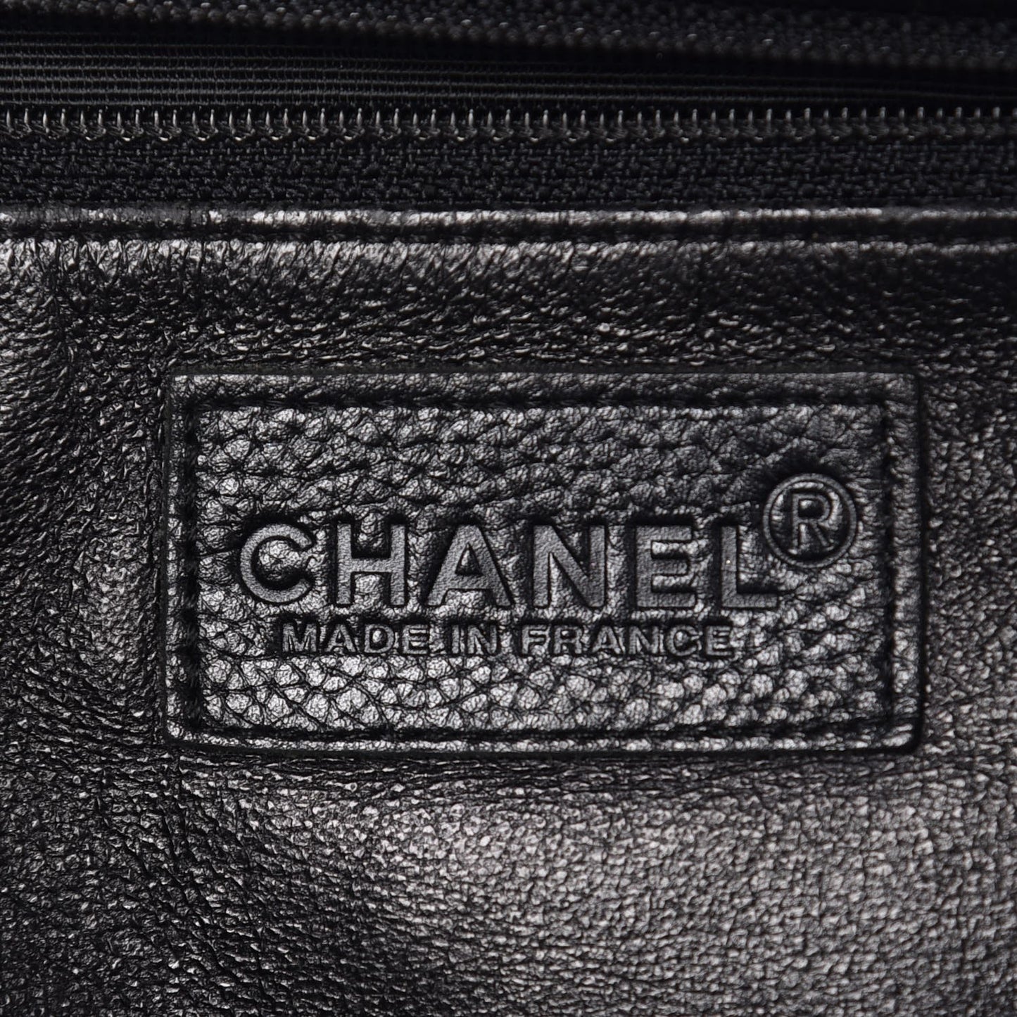 Caviar Patent Quilted Large Bowler Black
