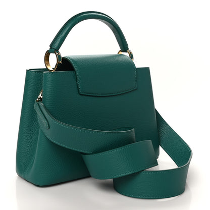 Louis Vuitton Taurillon Capucines BB Emerald 3 of 9