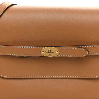 Mulberry Silky Calfskin Belted Bayswater Satchel Sable 10 of 12