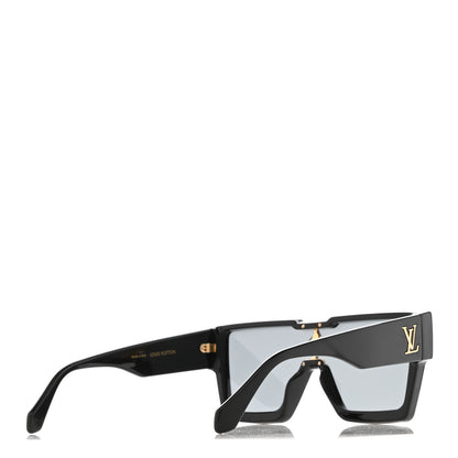Louis Vuitton Acetate Swarovski Crystal Cyclone Sunglasses Z1578W Black 4 of 8