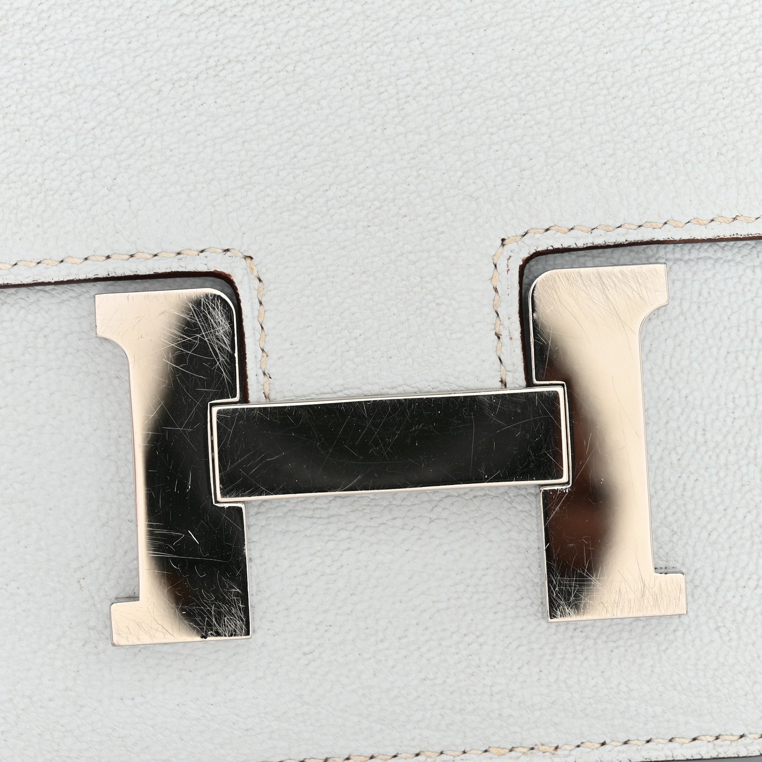 Hermes Chevre Mysore Constance 18 Bleu Brume 12 of 14