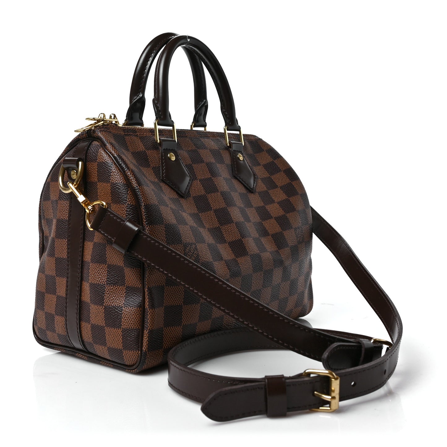 Damier Ebene Speedy Bandouliere 25