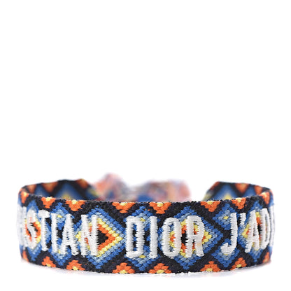 Christian Dior Woven Cotton J'Adior Friendship Bracelet 1 of 4