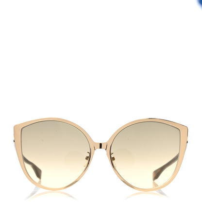 Fendi Cat Eye F is Fendi Sunglasses FF 0395/F/S Gold 2 of 7