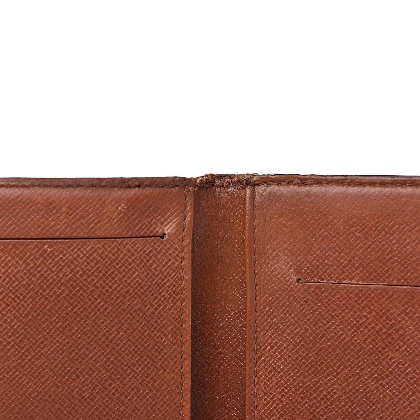 Monogram Checkbook Holder Case Wallet
