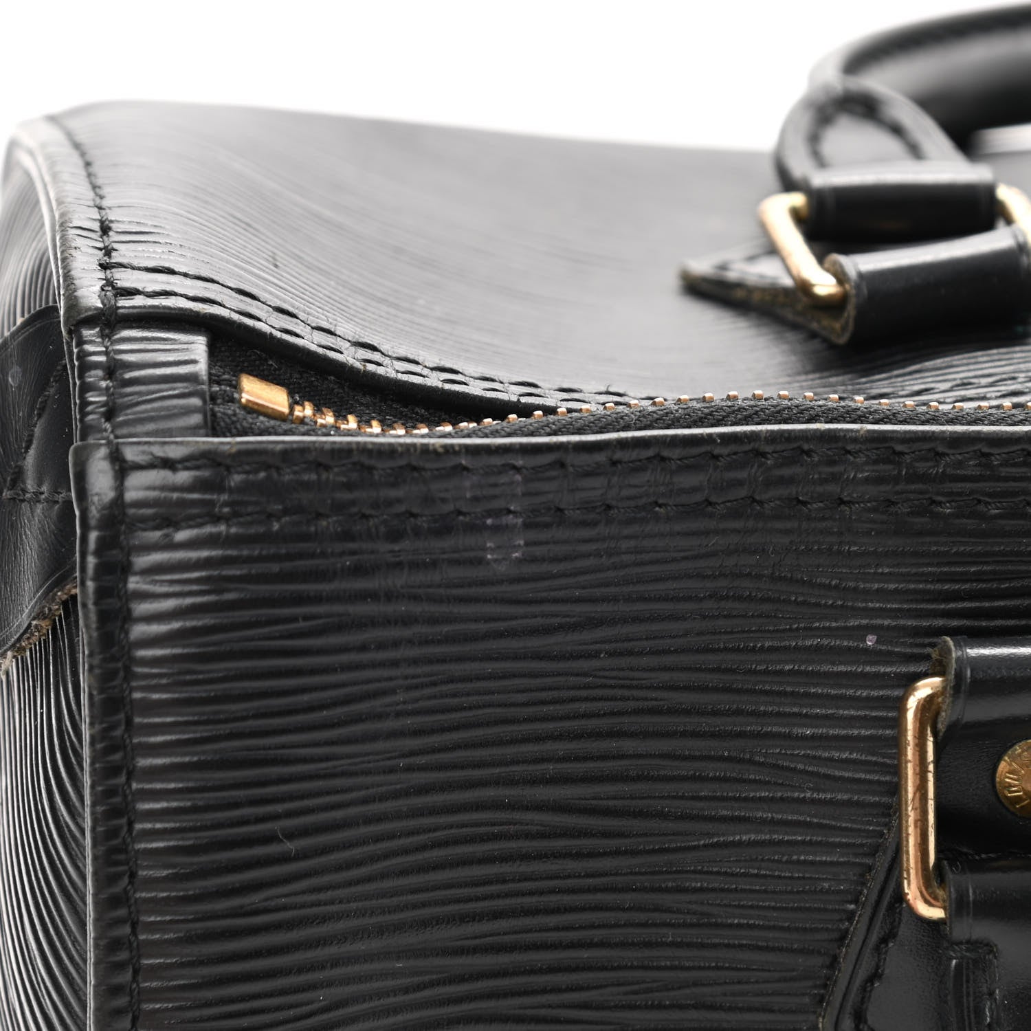 Louis Vuitton Epi Speedy 25 Black 14 of 22