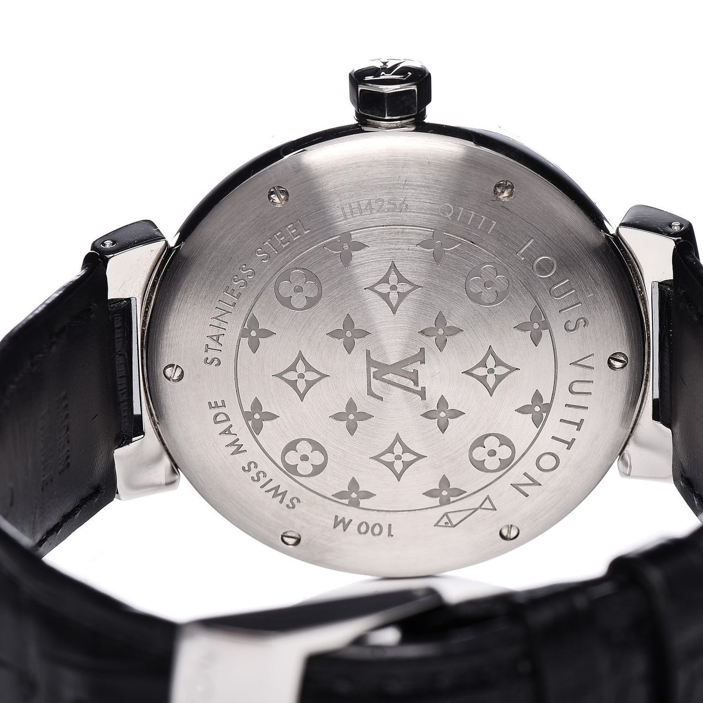 Stainless Steel Alligator 39mm Tambour Quartz Watch