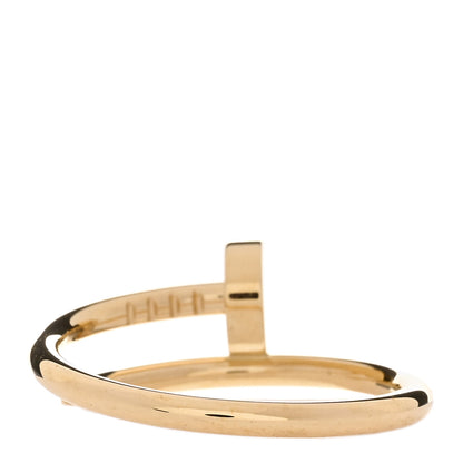 Cartier 18K Yellow Gold Small Juste Un Clou Ring 50 5.25 2 of 4