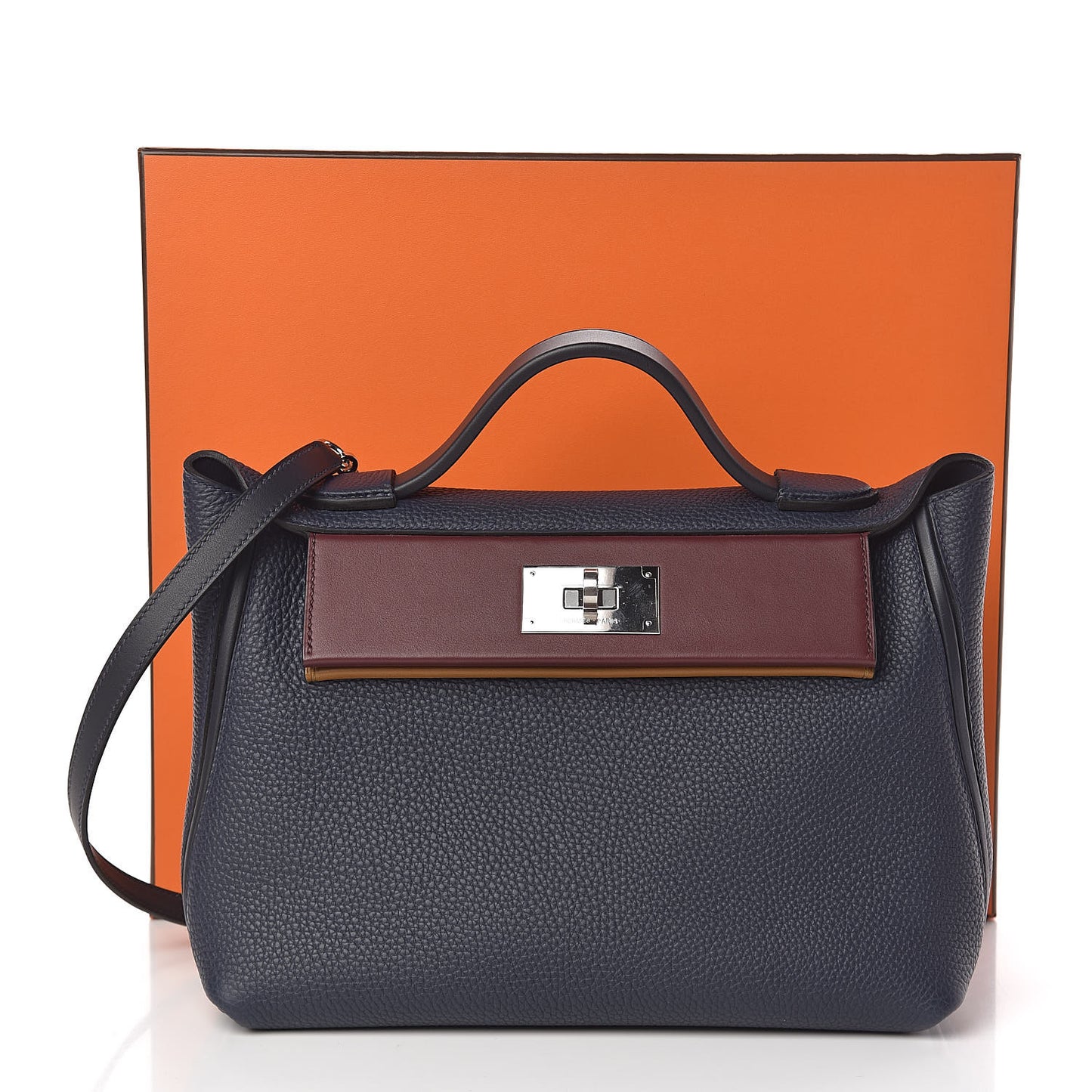 Togo Swift 24/24 29 Bleu Nuit Bleu Indigo Bordeaux