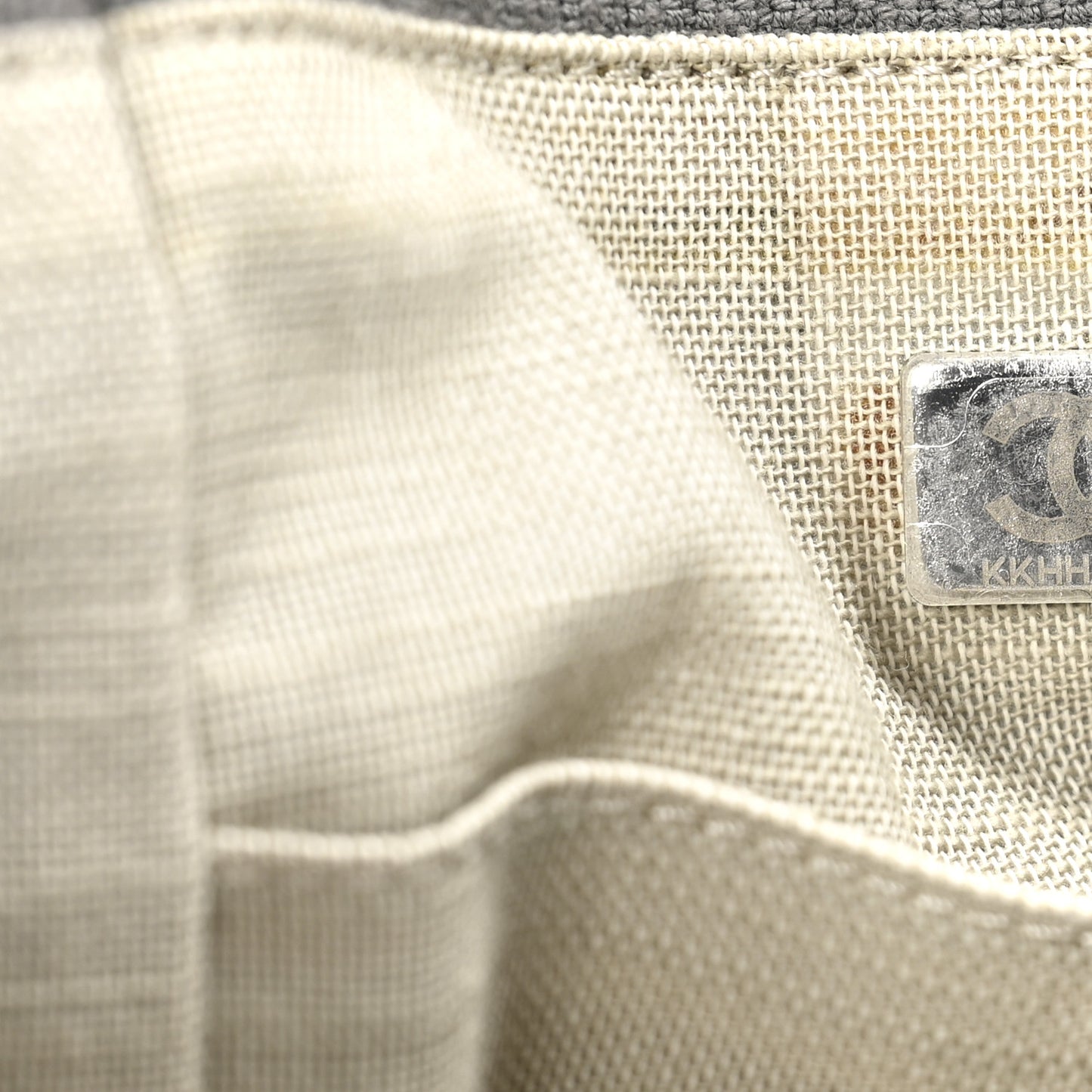 Mixed Fibers Small Deauville Tote Grey