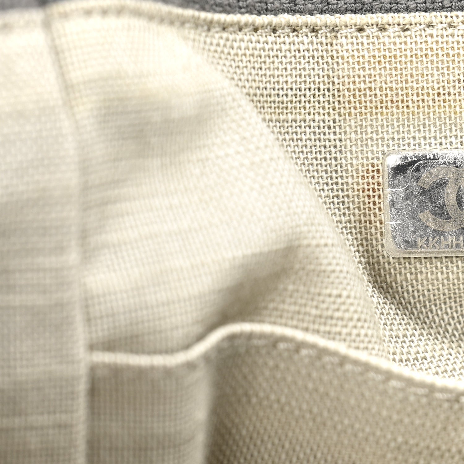 Chanel Mixed Fibers Small Deauville Tote Grey 8 of 11
