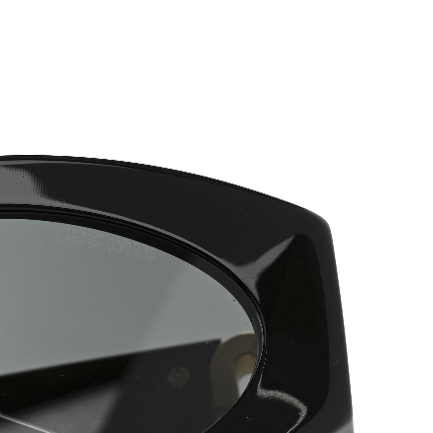 Miu Miu Acetate Oval Glimpse Sunglasses SMU11W Black 7 of 9