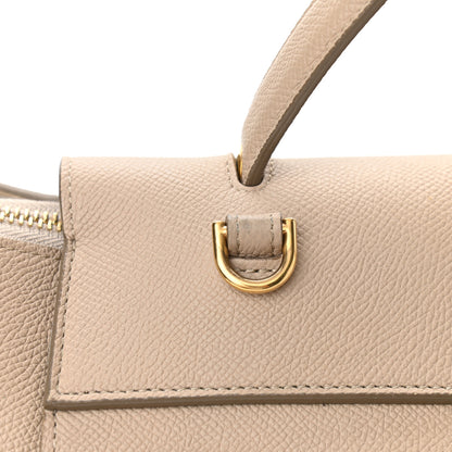 Celine Grained Calfskin Mini Belt Bag Light Taupe 9 of 14
