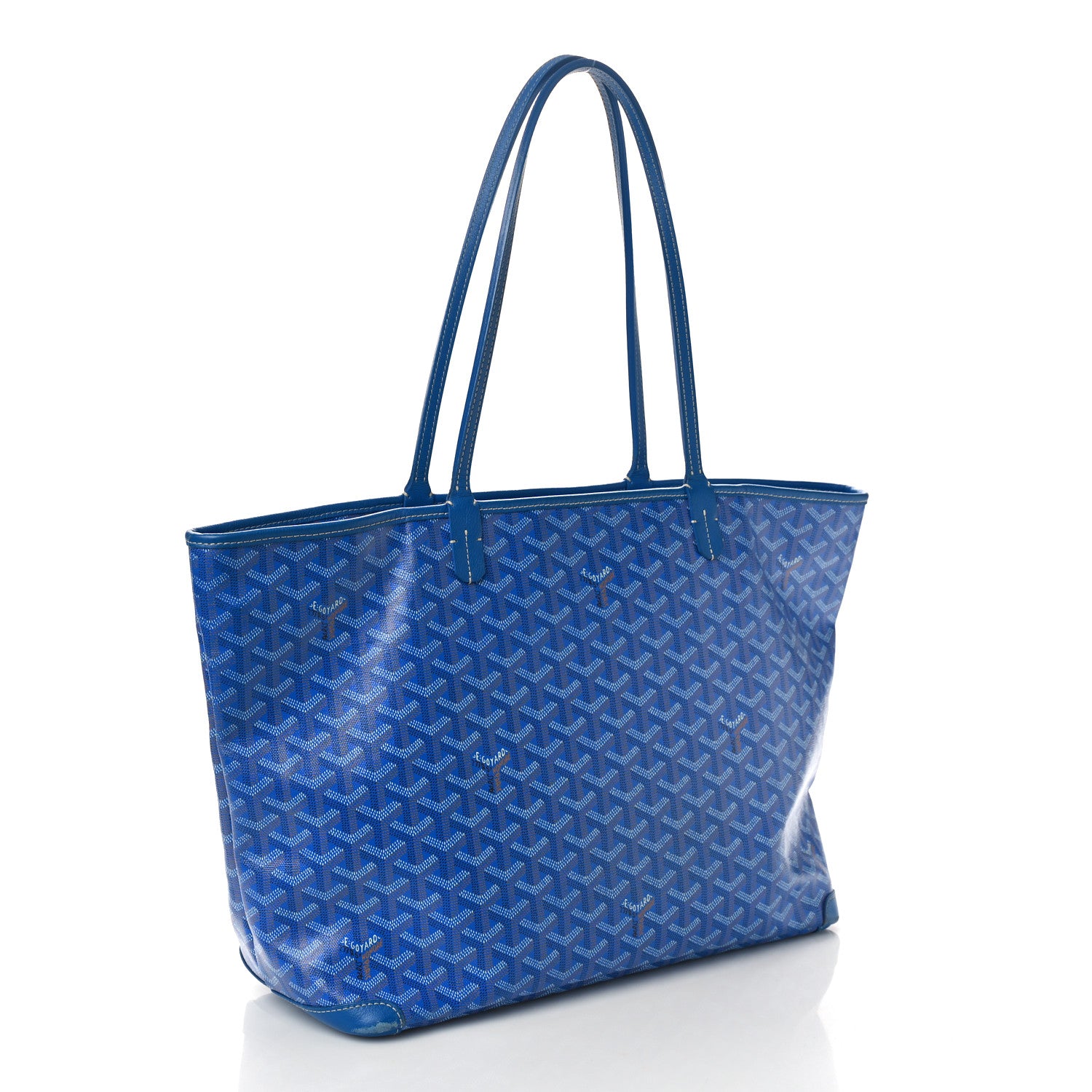Goyard Goyardine Artois MM Blue 3 of 11