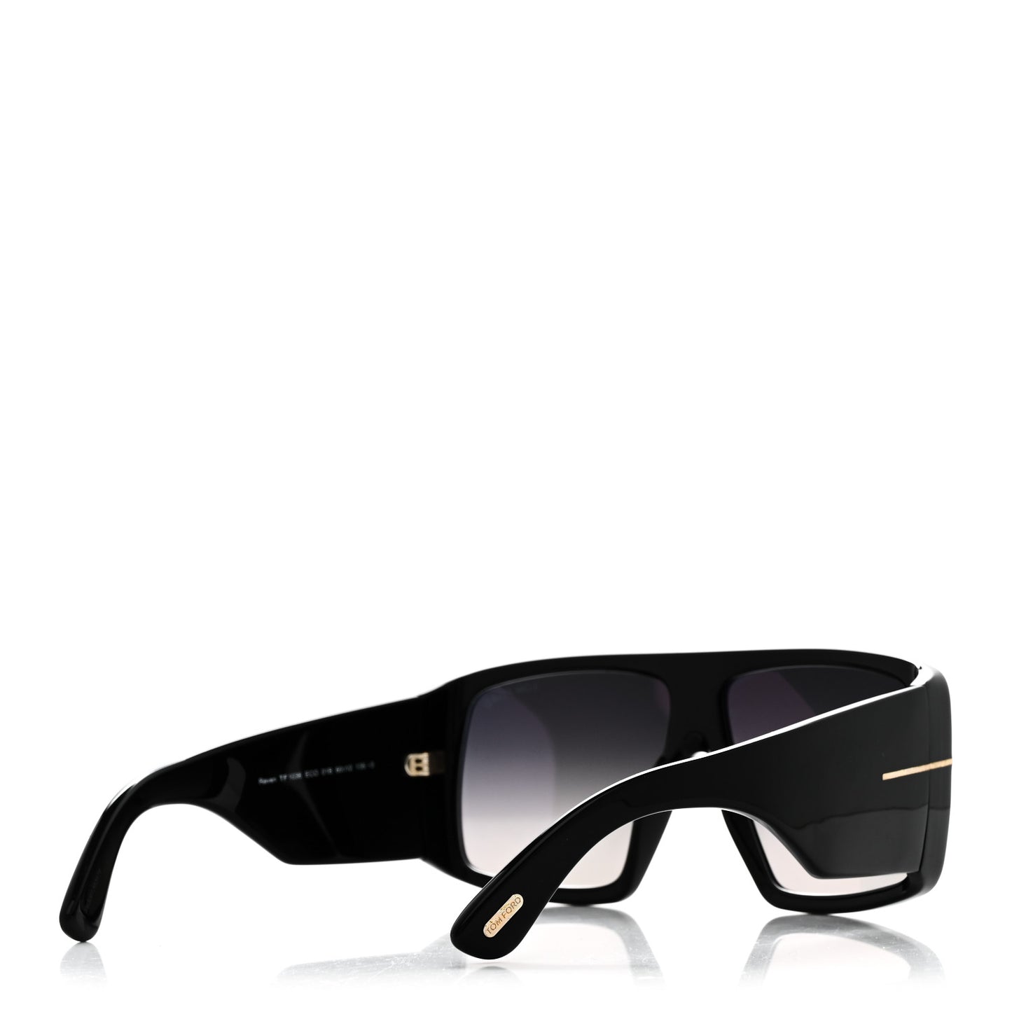 Raven Square Sunglasses TF1036 Black Black