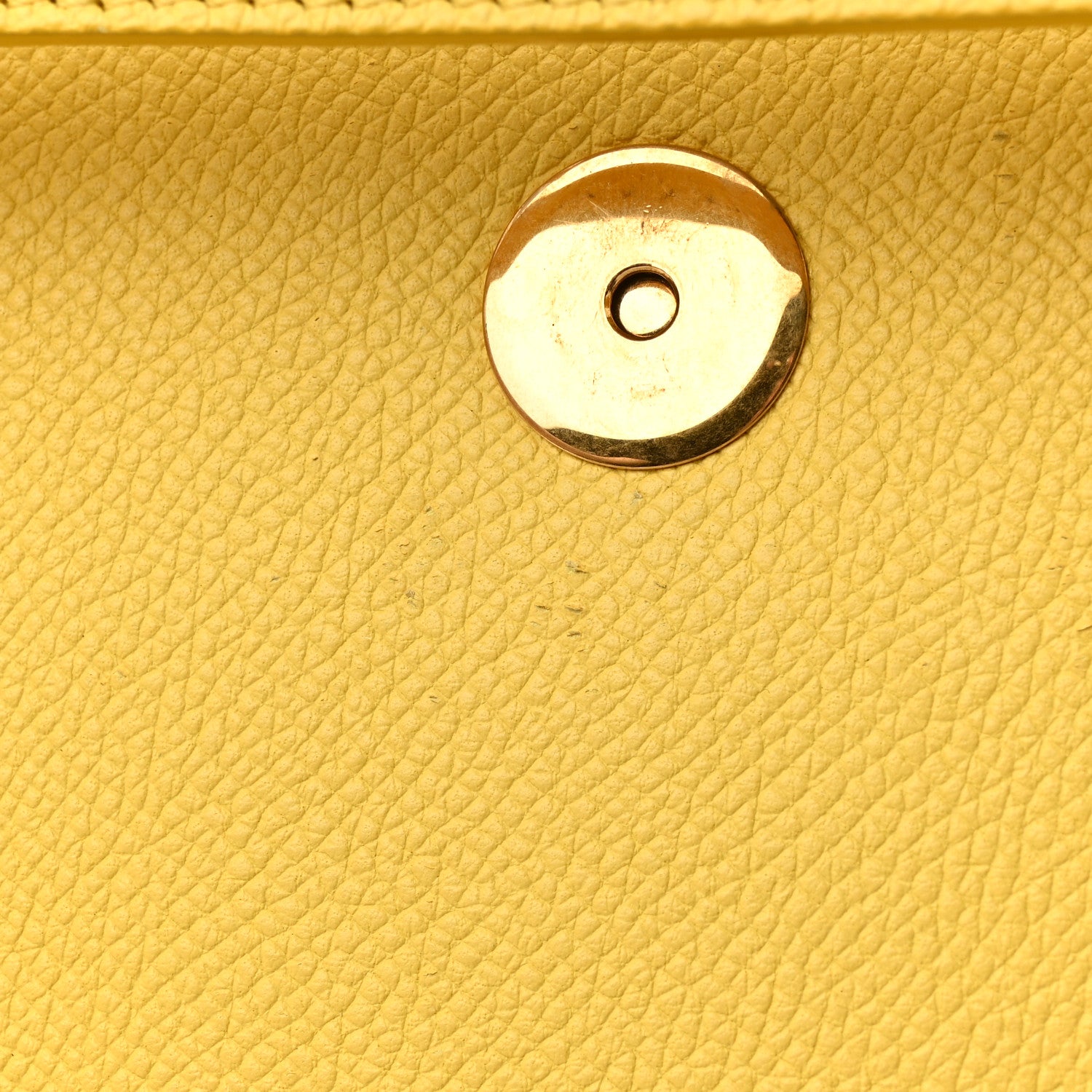 Celine Grained Calfskin Nano Belt Bag Citron 13 of 16