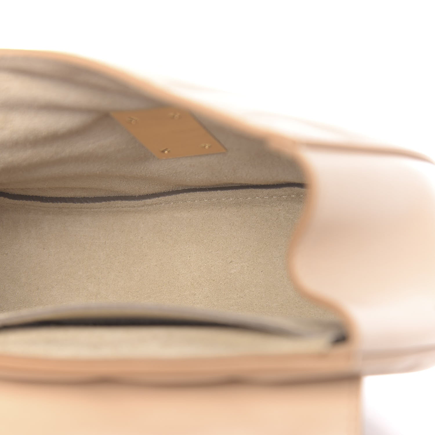 Chloe Calfskin Quilted Mini Drew Bijou Shoulder Bag Pearl Beige 5 of 9