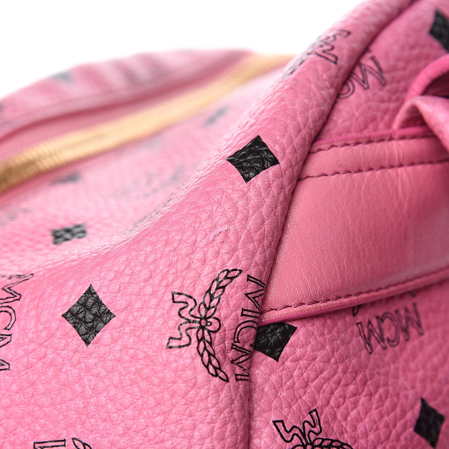 Visetos Medium Sprinkle Stud Stark Backpack Pink
