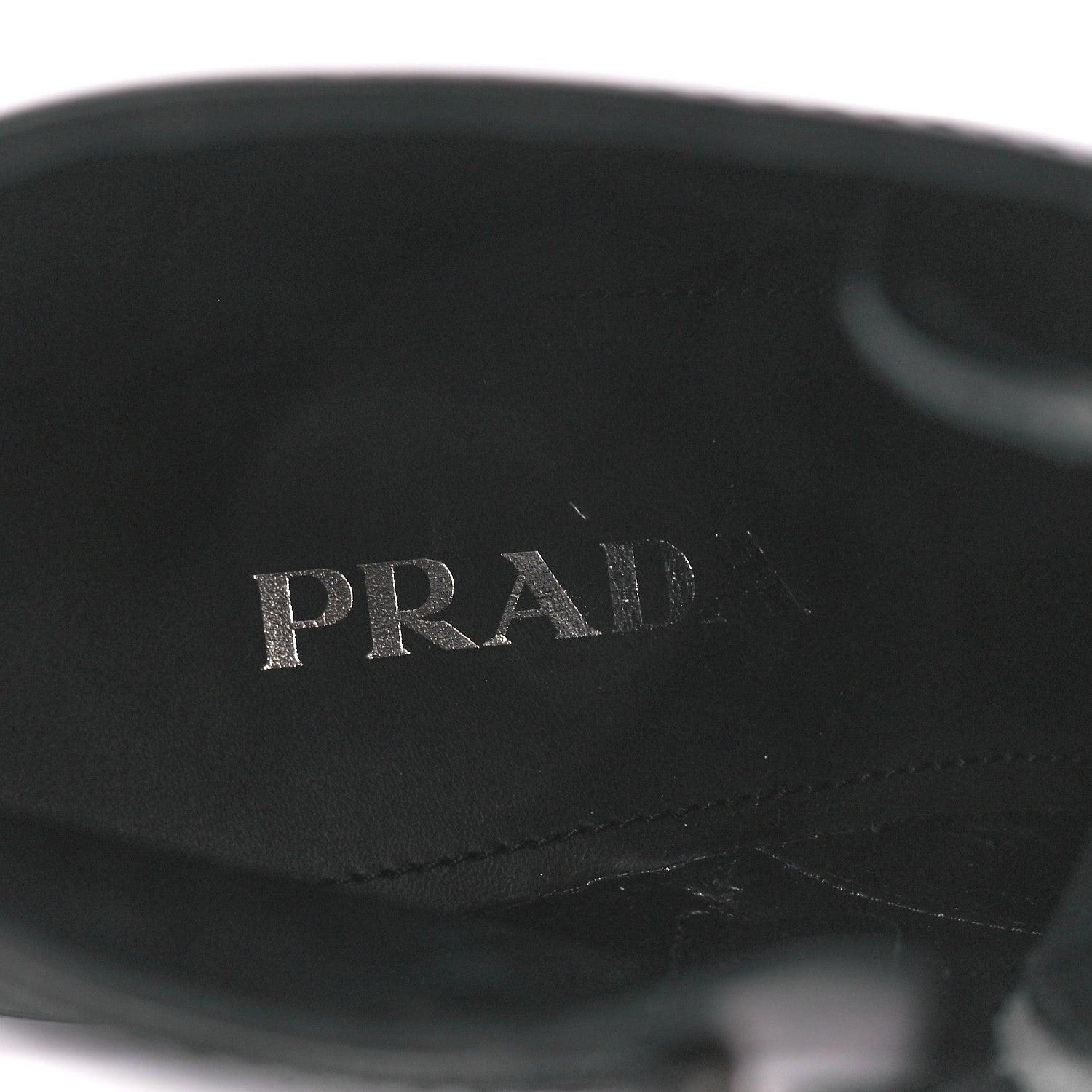 Prada Spazzolato Chocolate 50mm Combat Boots 40 Black 8 of 11