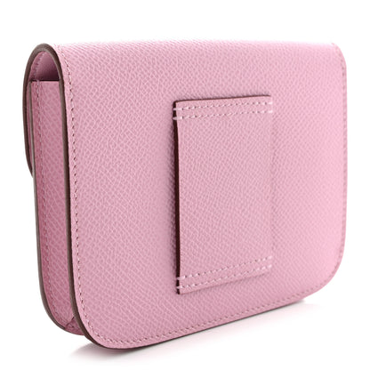 Hermes Epsom Constance Slim Wallet Mauve Sylvestre 4 of 10