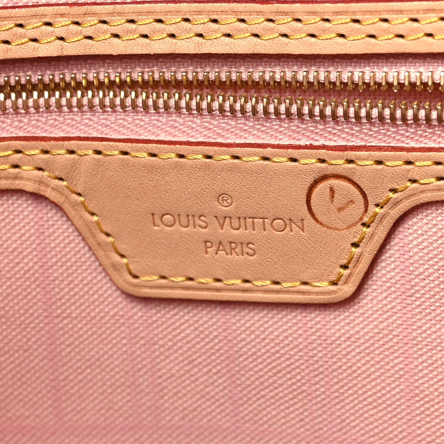 Louis Vuitton Damier Azur Neo Neverfull GM Rose Ballerine 7 of 10